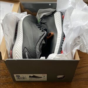 Puma Black and White Golf Shoes